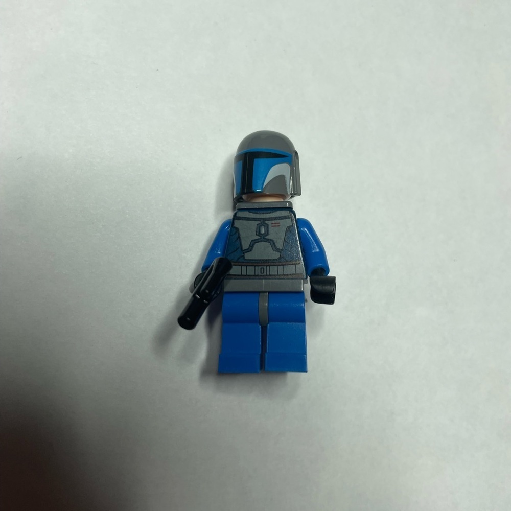 LEGO MINIFIG STAR WARS CLONE WARS - MANDALORIAN DEATH WATCH WARRIOR (sw0296)